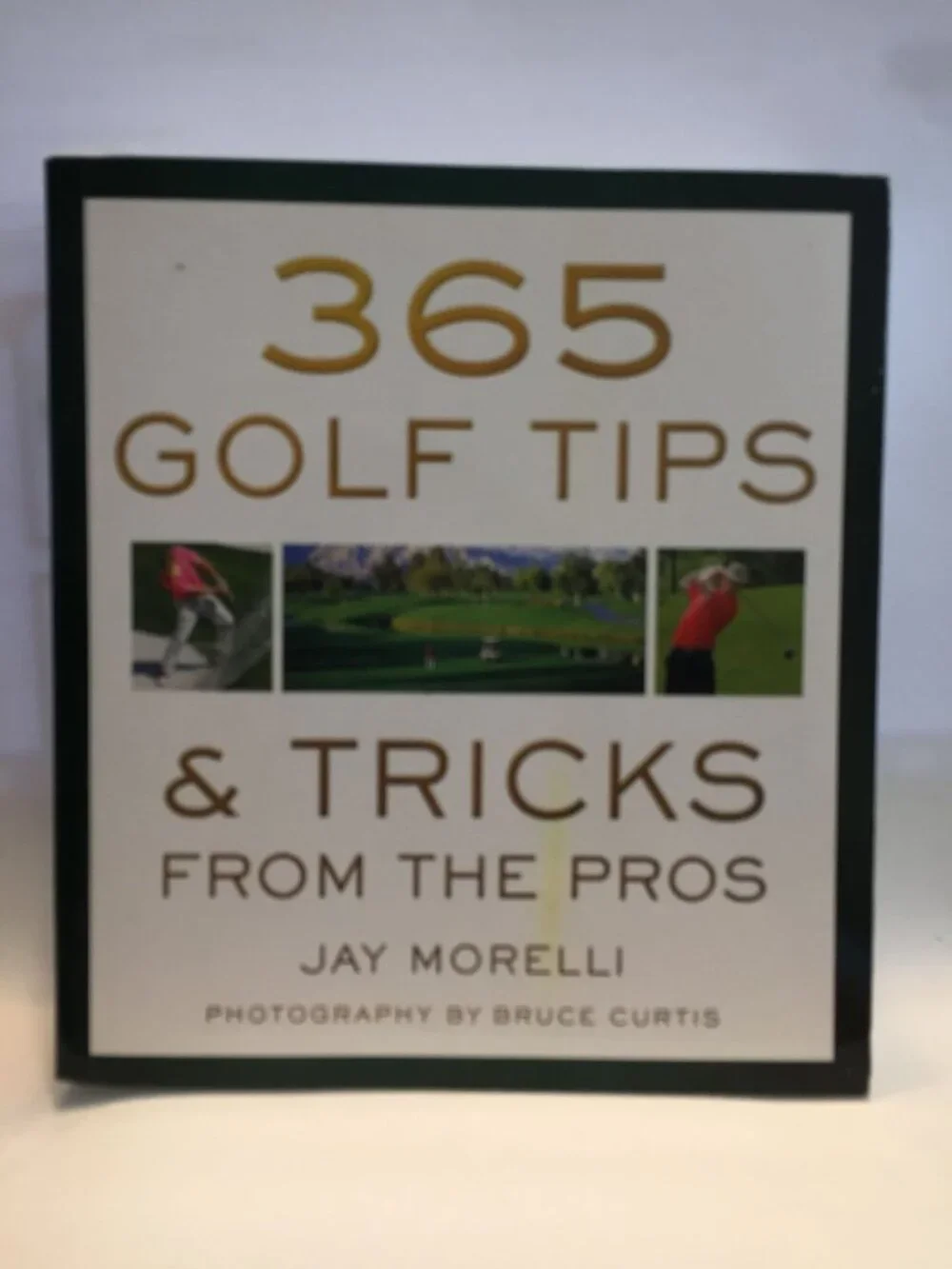 Sports 365 GOLF TIPS & TRICKS FROM PROS By Jay Morelli Paperback 2013